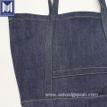 indigo selvedge denim fabric patchawork women handbag